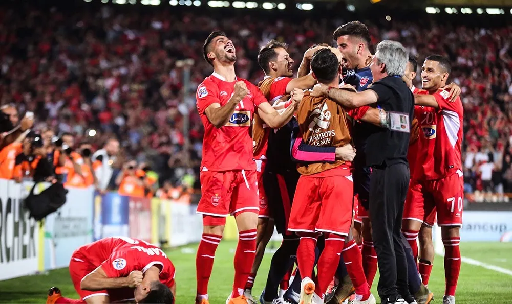 داوران ژاپنی در بازی الدحیل - پرسپولیس