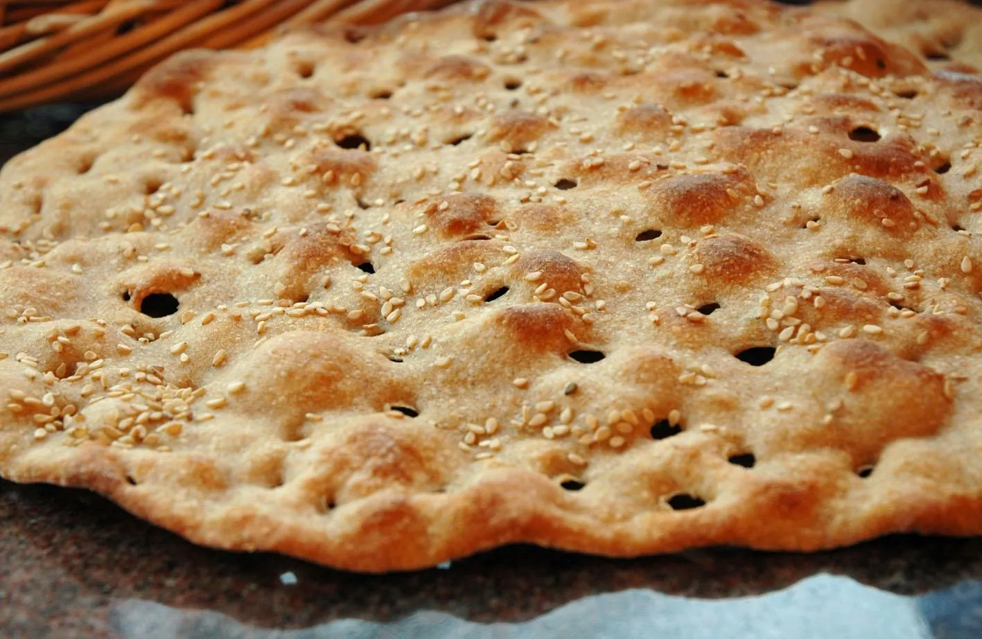 خواص نان سنگک و تاثیر آن در هضم غذا