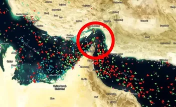 فیلم/ تنگه هرمز همچنان مسدود است