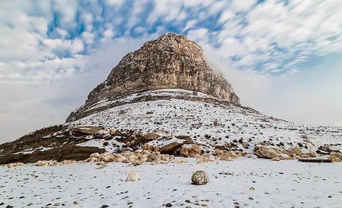 طبیعت زمستانی دریاچه ارومیه