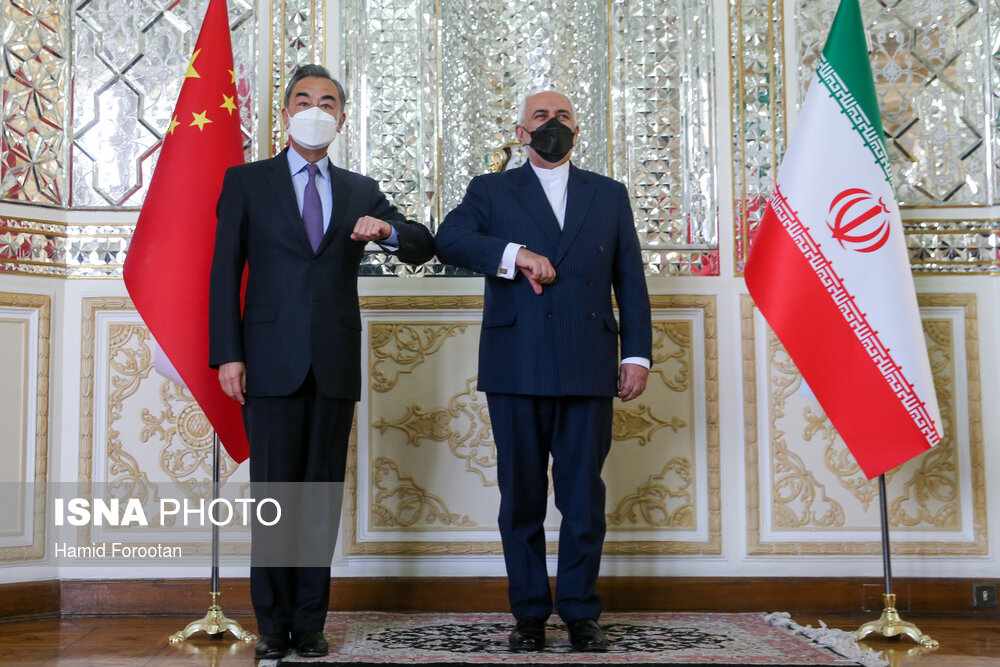 دیدار وانگ ئی وزیر خارجه چین با محمدجواد ظریف