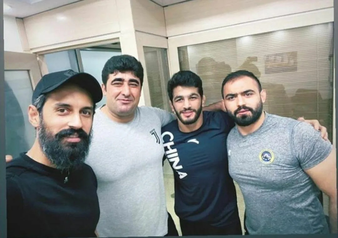 سعید معروف به دیدار حسن یزدانی رفت +عکس
