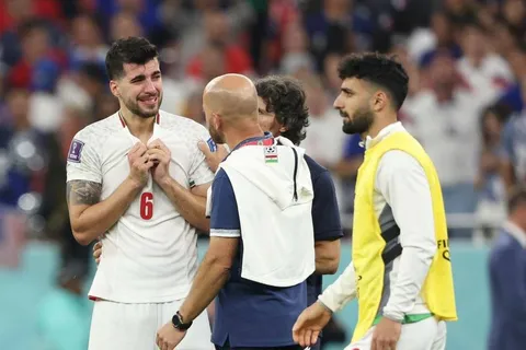 غم و اندوه بازیکنان تیم ملی ایران بعد از شکست مقابل آمریکا