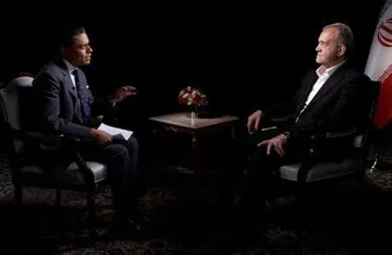 پزشکیان در گفتگو با CNN:اسلحه و موشک را تنها برای دفاع از خودمان تولید می کنیم