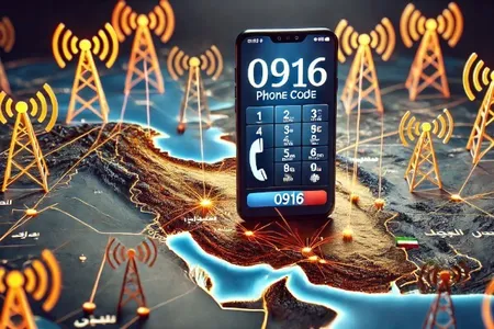 پیش شماره ۰۹۱۶ برای کجاست؟