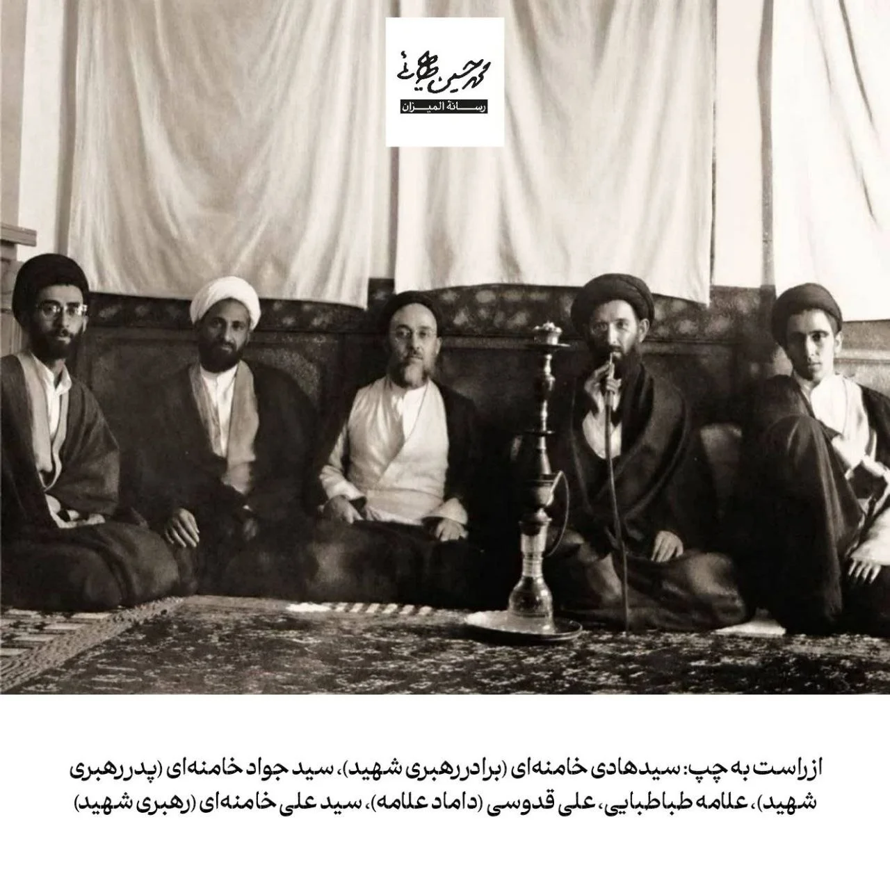عکس کمتر دیده‌شده از رهبر شهید در کنار پدر و برادرش