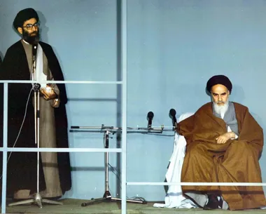 روایت تصویری از رهبر شهید در سال‌های مختلف پس از انقلاب