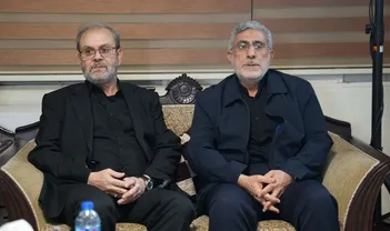 حضور سردار قاآنی در مصلی تهران