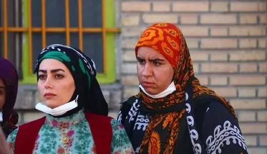چهره جالب خانم بازیگر نون خ در کودکی + عکس
