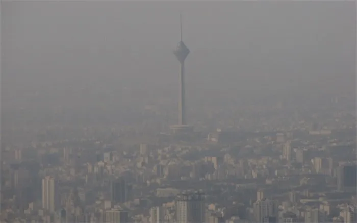کیفیت هوای تهران در شرایط خطرناک