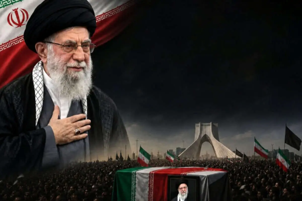 تشییع رهبر شهید انقلاب در مصلی تهران