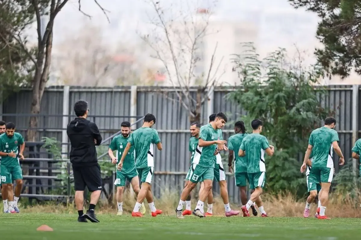 تمرین پرسپولیس