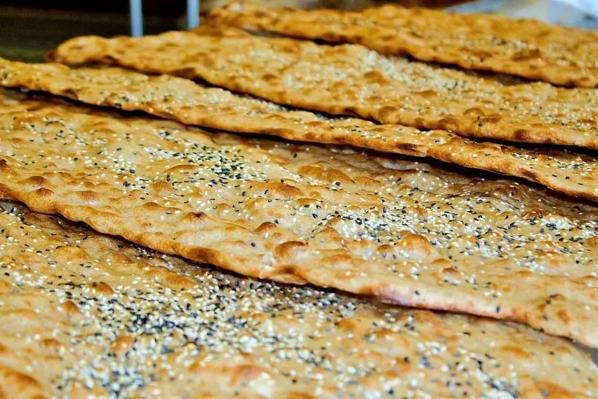 نان سنگک ایرانی