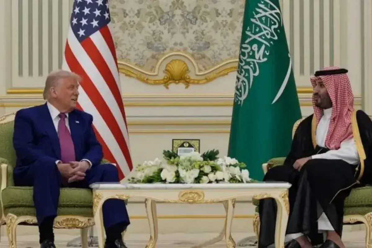 ترامپ و بن سلما
