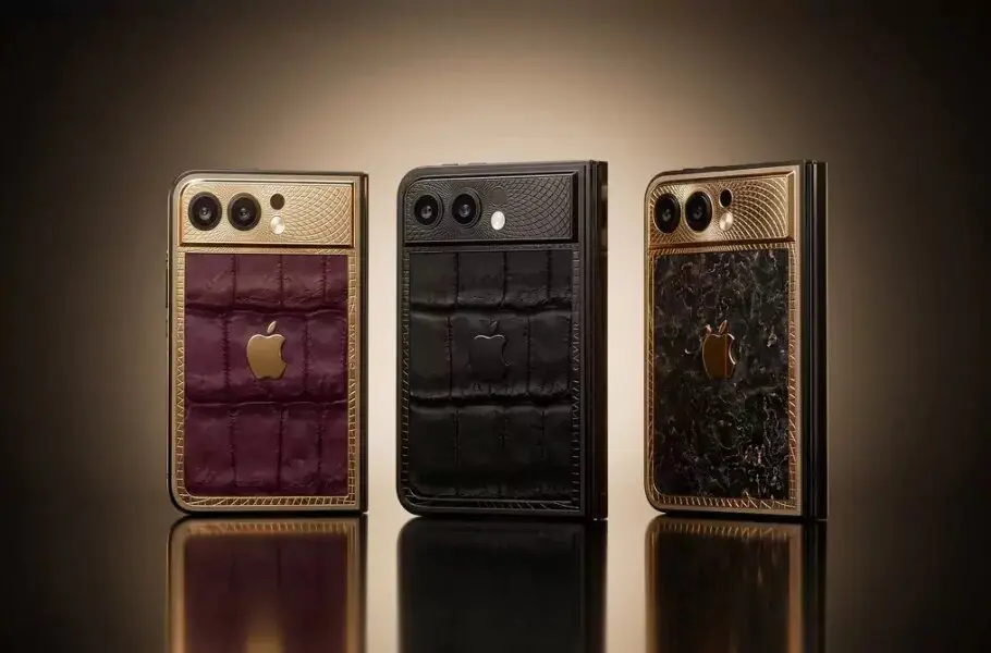 رونمایی از نسخه‌های لوکس آیفون تاشو