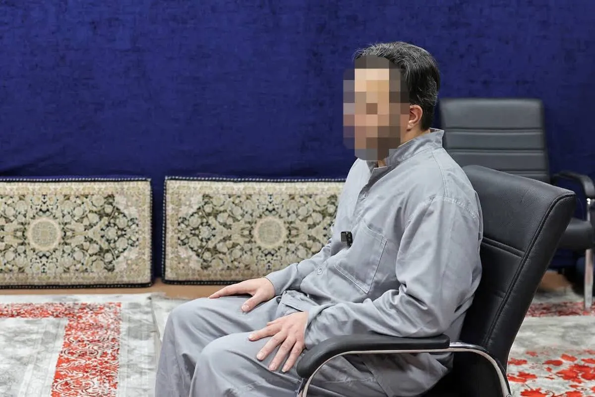 تصویری از فرد کوکتل مولوتوف ساز در حضور رییس قوه قضائیه