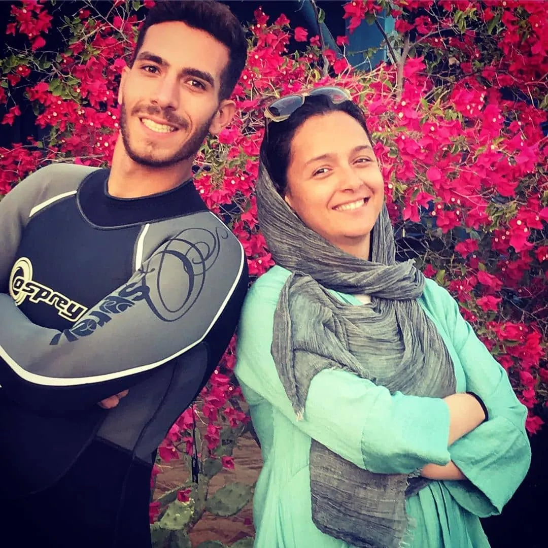 عکس شاد و خندان ترانه علیدوستی در چابهار