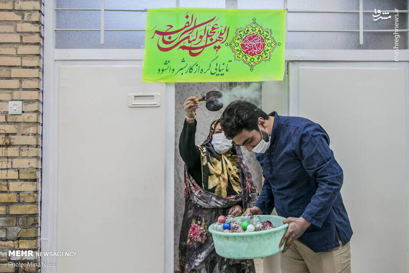 مردم تبریز در آستانه استقبال از جشن بزرگ نیمه شعبان با آذین بندی و چراغانی و نصب پرچم&zwnj;های امام زمان (عج) در قالب پویش مهدوی در محلات شهر تبریز به پیشواز این روز بزرگ رفتند.