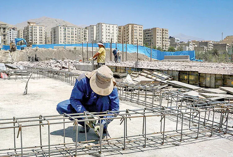 کارگران ساختمانی