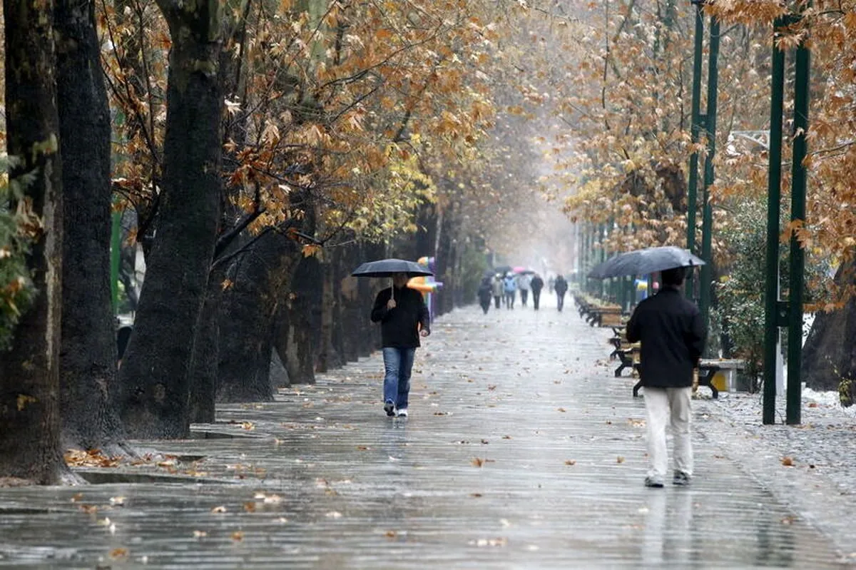 هوای تهران یک روز پس از بارش باران + فیلم