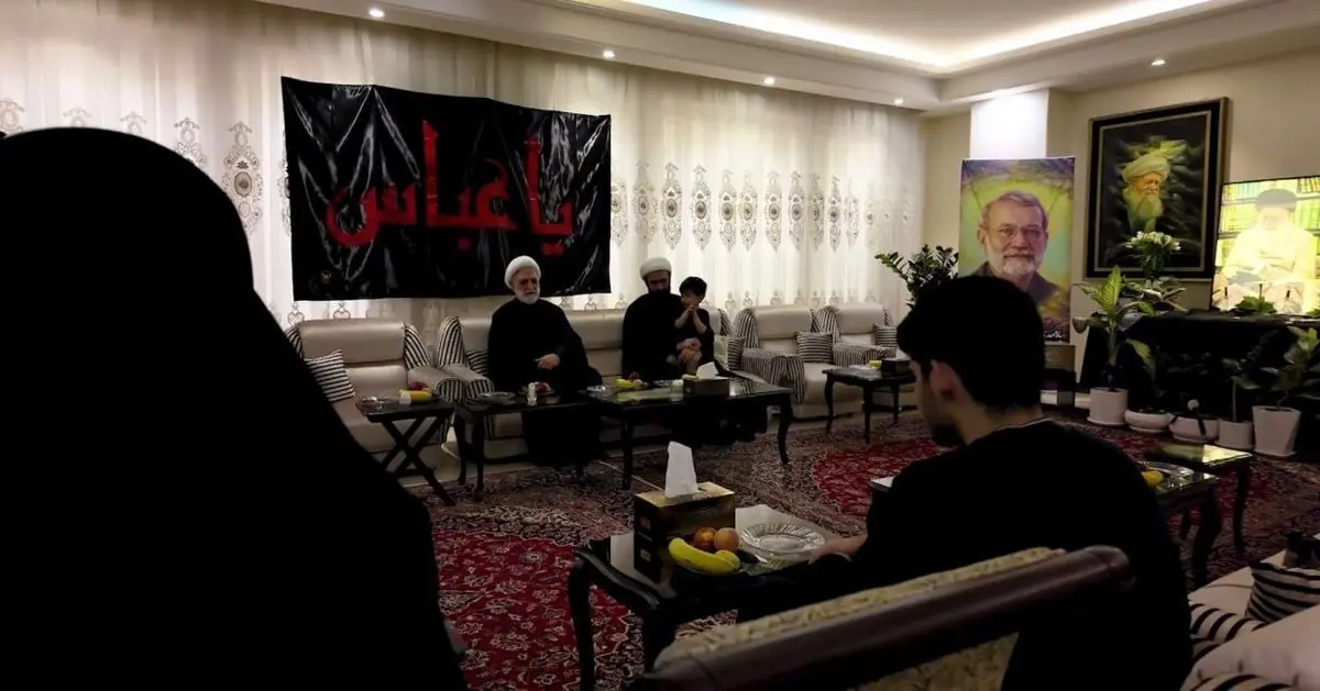 عکسی که از داخل منزل شهید لاریجانی منتشر شد