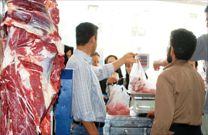 قیمت گوشت قرمز در بازار