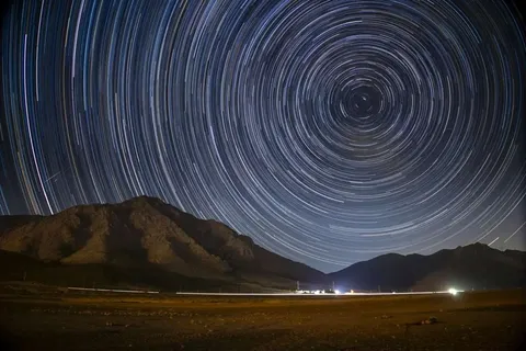 بارش شهابی برساووشی در تالاب سولقان