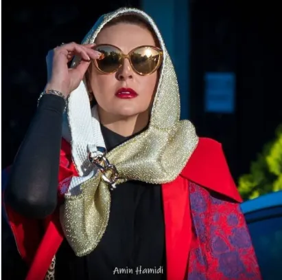 تیپ منحصر به فرد آزیتا ترکاشوند +عکس