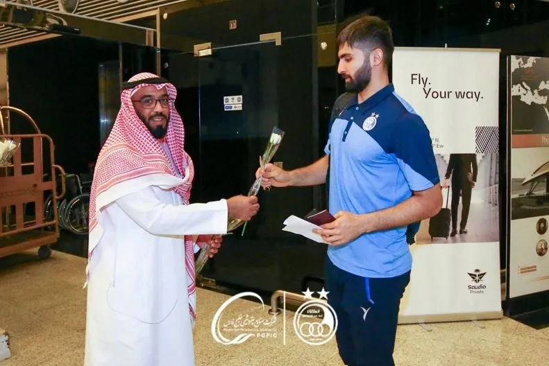 عکس/ استقبال عربستانی‌ها از استقلال