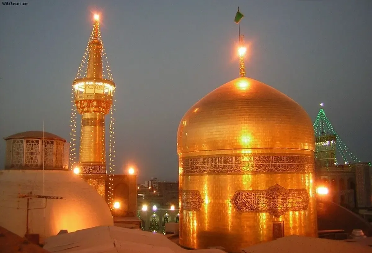 آتش سوزی در کارگاه ساختمانی در حرم امام رضا(ع) 