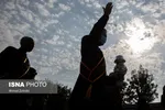 دسته عزاداری خادمان کریمه اهل بیت(ع) در سالروز شهادت امام رضا(ع)