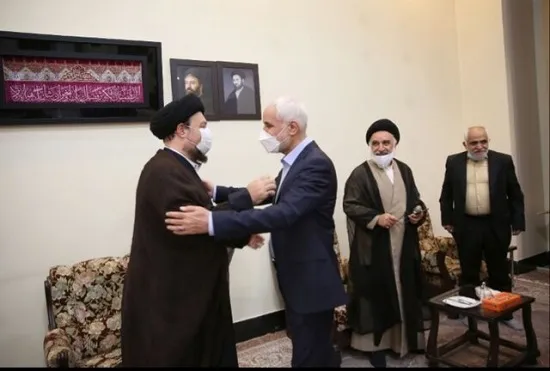 مهرعلیزاده با سیدحسن خمینی دیدار کرد