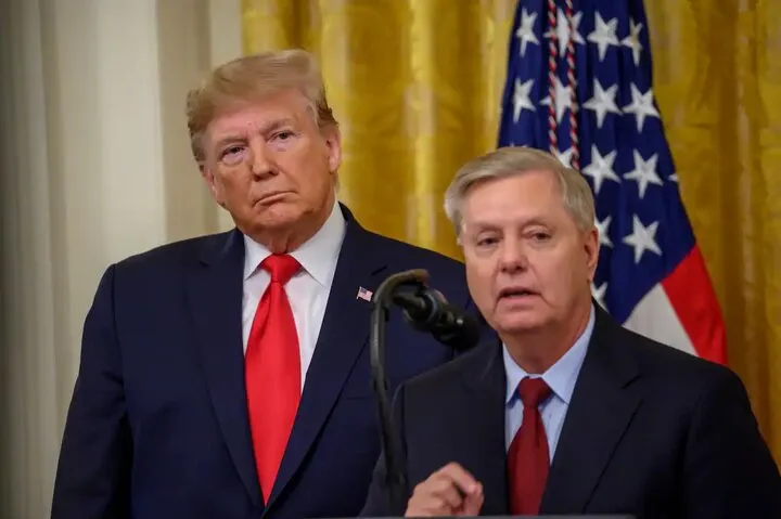 ترامپ و لیندسی گراهام