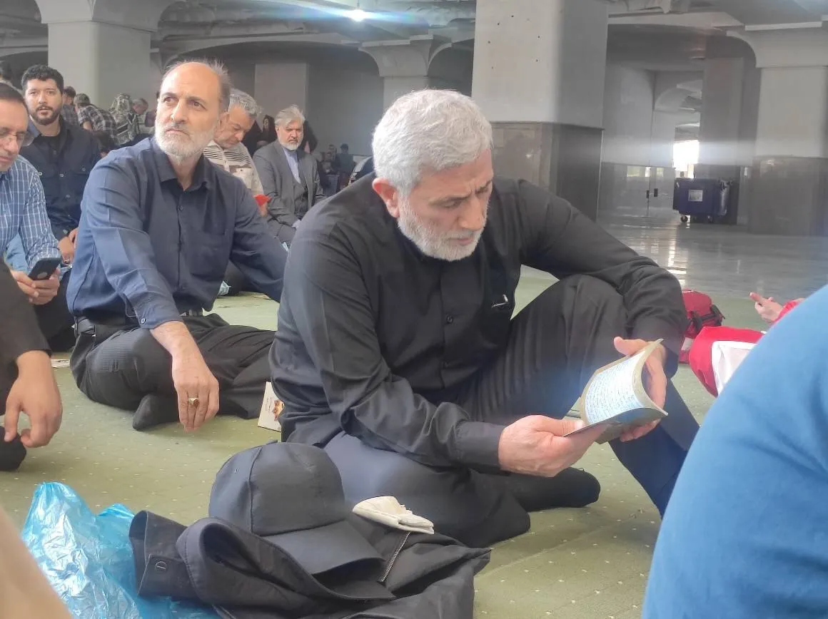 عکس متفاوتی که از سردار قاآنی ثبت شد
