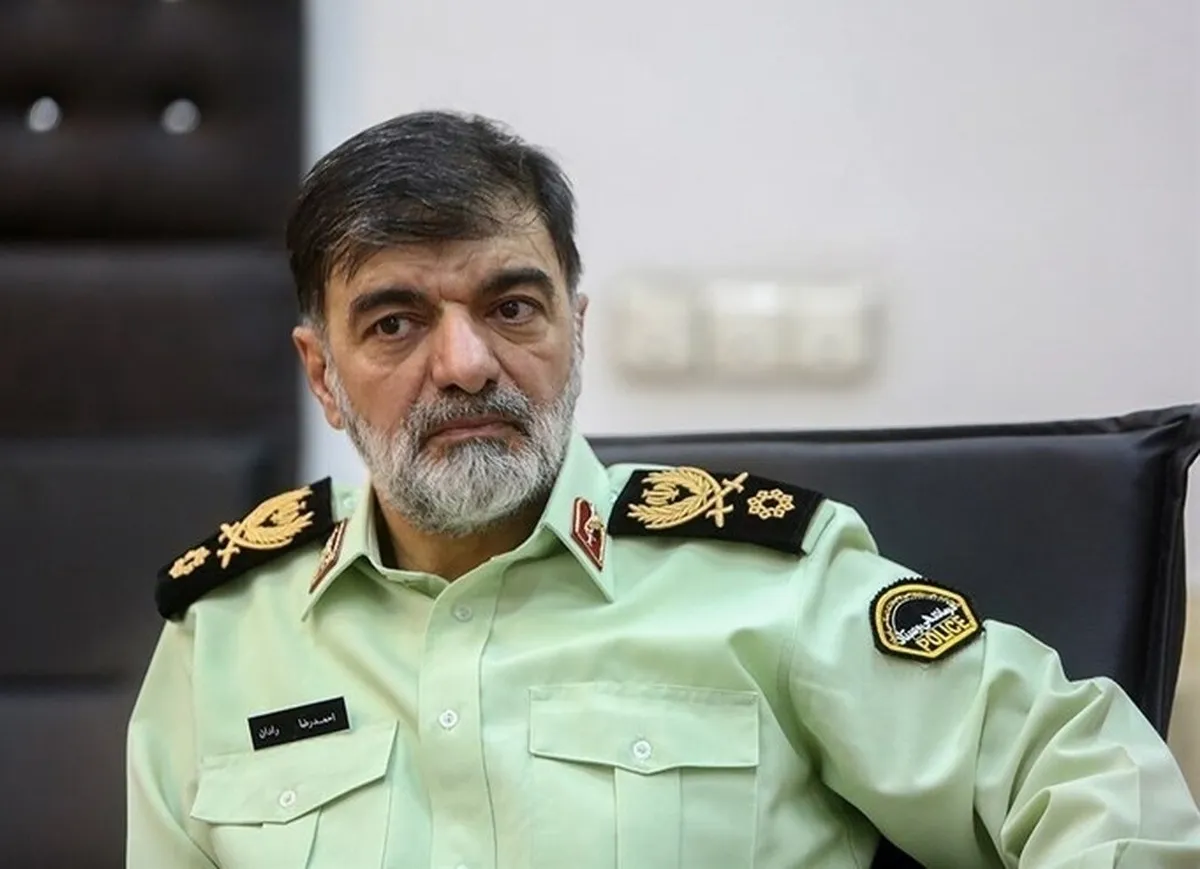 سردار رادان: به مأموران اجازه استفاده از سلاح نداده بودیم + فیلم