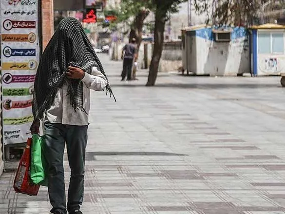 رکورد ۷۰ ساله دمای خرداد در خوزستان شکسته شد