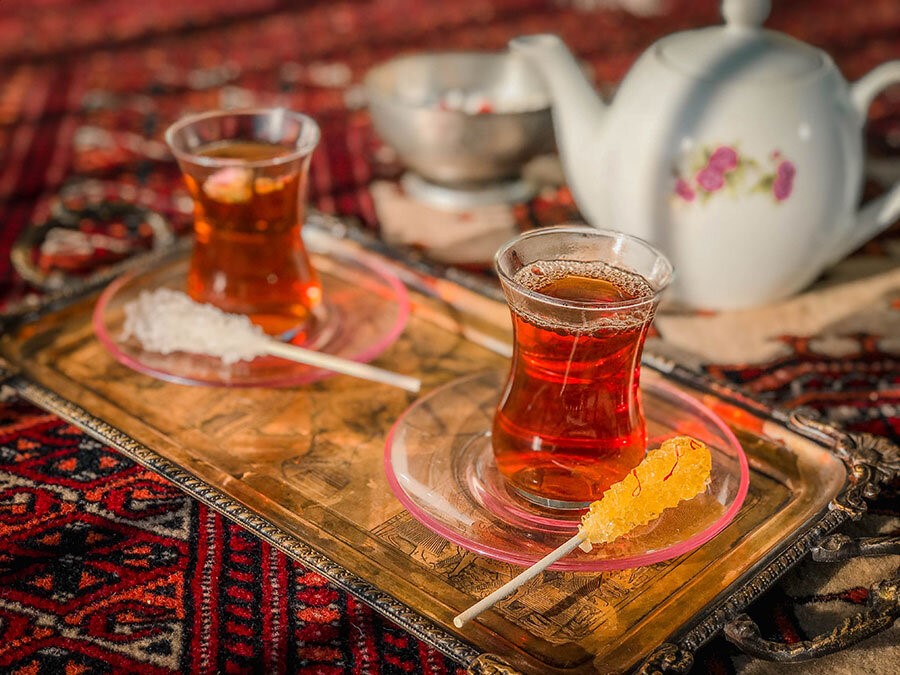 مصرف چای ایرانی