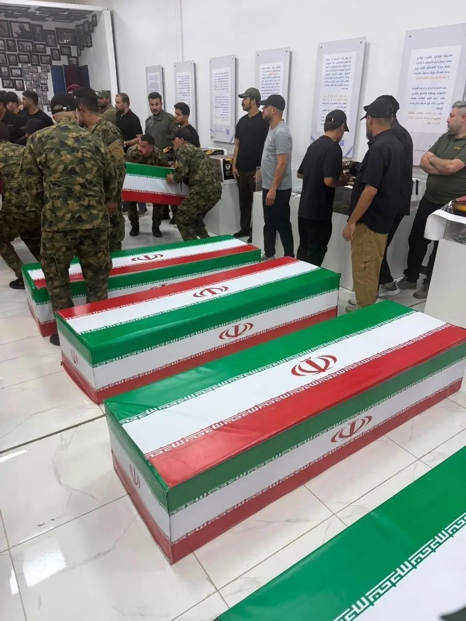 پیکر شهدای ایرانی