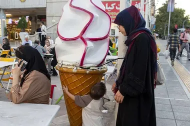 معجزه بستنی در گرمای تابستان