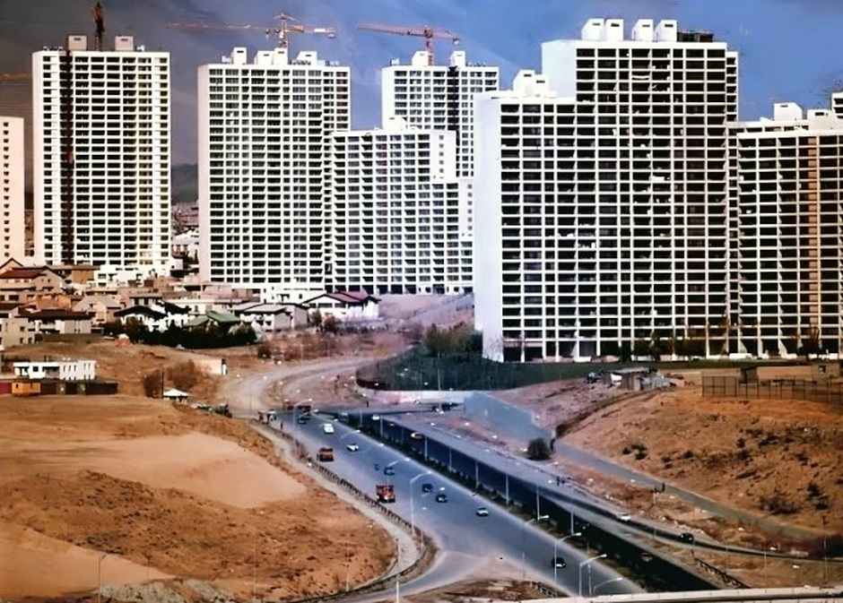 عکس زیرخاکی از محبوبترین محله تهران ۵۰ سال