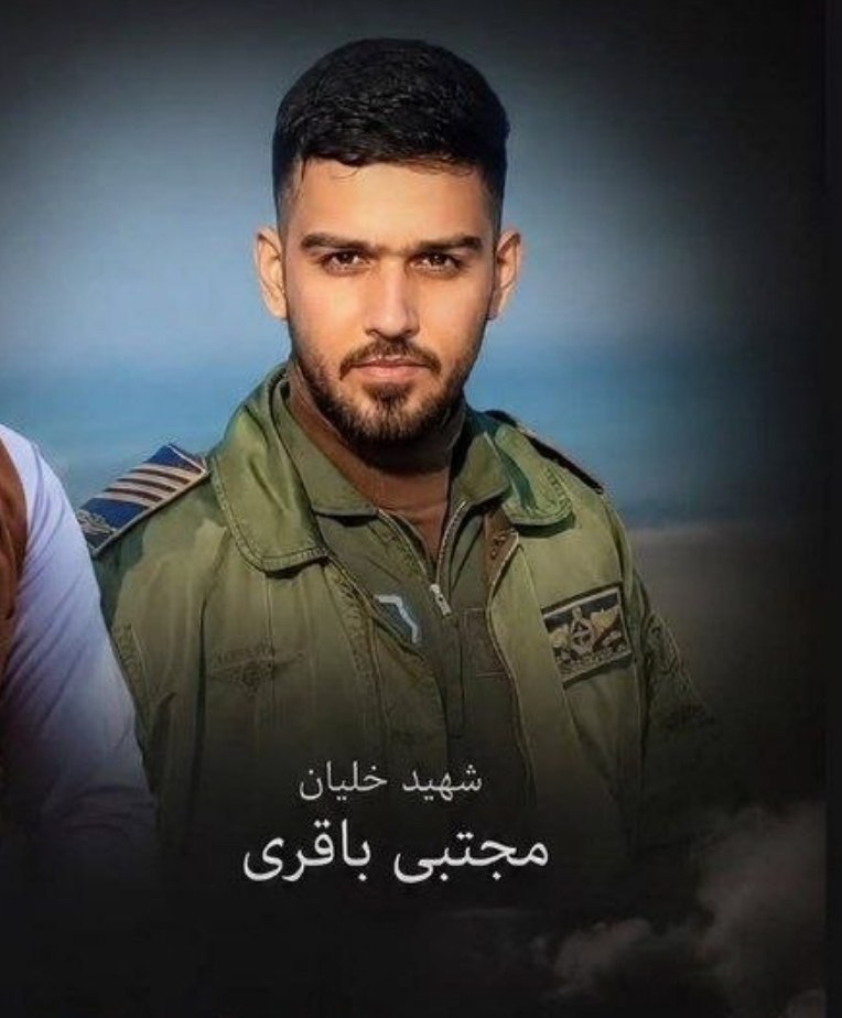 تصاویر تلخ از شهادت ۳ خلبان ارتش ایران در حمله آمریکا