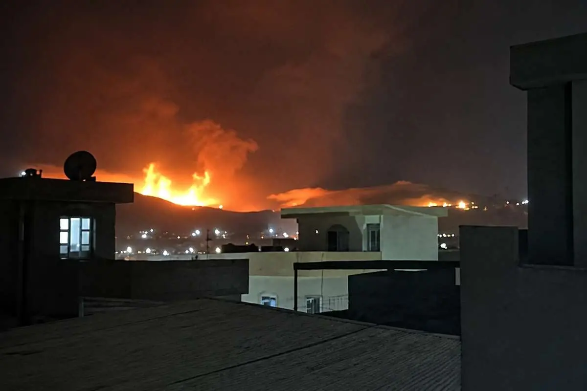 حملات بامدادی آمریکا و عربستان در عراق