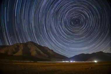 بارش شهابی برساووشی در تالاب سولقان