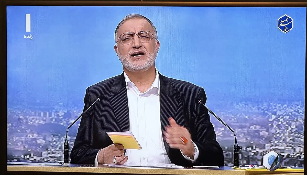 عکس/ قاب معنادار و پُربازتابی که امروز از زاکانی شکار شد
