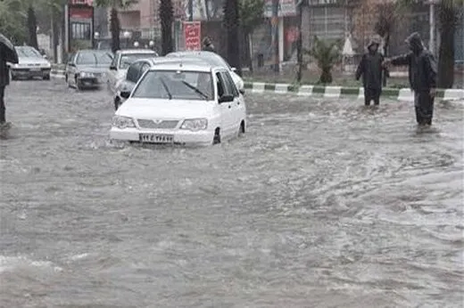 احتمال آبگرفتگی معابر ۳۰ استان