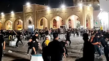 فیلم/مراسم آشتی‌کنان دو هیات خبرساز یزدی و تبریزی برگزار شد