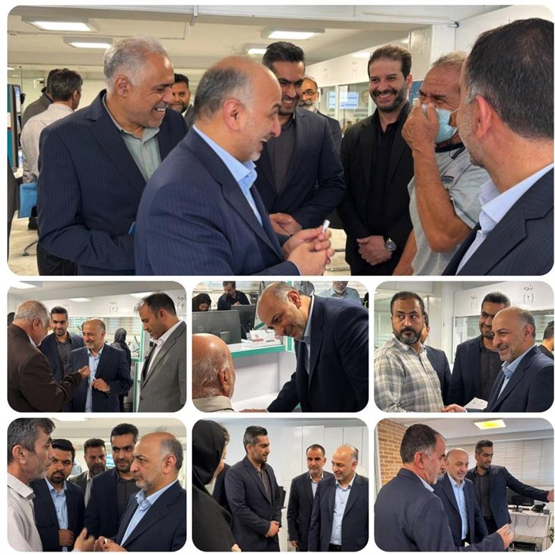 مدیرعامل بیمه دی از شعبه تخصصی بیمه‌های درمان بازدید کرد