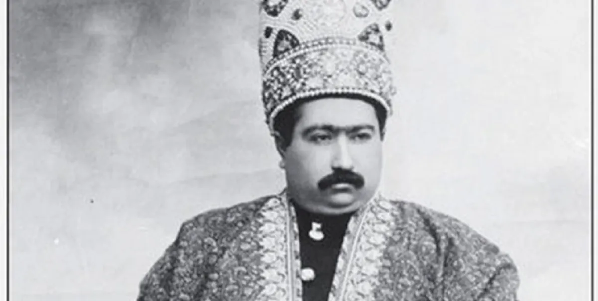 عکسی کمتر دیده شده از شاه قاجار و همسرش
