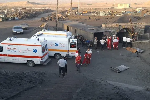 انفجار مرگبار در معدن طبس