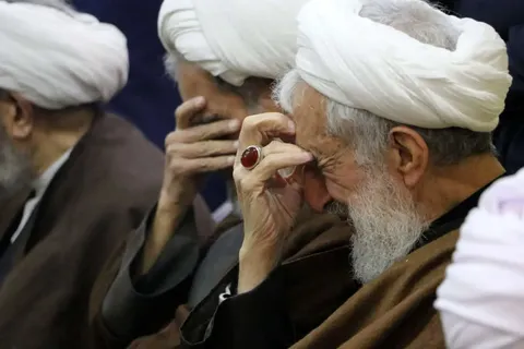 مراسم چهلم پسر کاظم صدیقی در مسجد امام رضا (ع)